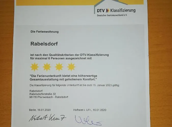Apartamento Rabelsdorf Pfarrweisach
